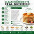 15g 90 2g 7 (1 Nutmeg State Nutrition - Protein Pancakes and Waffle Mix, Low Carb, Protein, Calories, Sugar, Servings