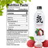 0 0 16.2 oz(480ml), Pack 15 CHI FOREST Sparkling Water, Lychee Fizzy Flavored Bubbly Sparling Water in Bottle, Sugar