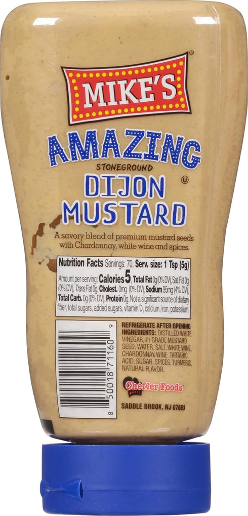 Mike's Amazing Mike's Exceptional Dijon Mustard - Gourmet Flavor
