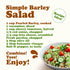 1.5 Food to Live Pearl Barley, Pounds Processed Hulled Barley, Cereal Grain, Kosher, Vegan, Bulk. Cooks Faster. High