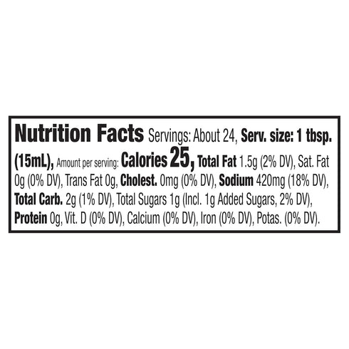 12 oz (Pack 6) Frank's RedHot Squeeze Creamy Buffalo Sauce, fl