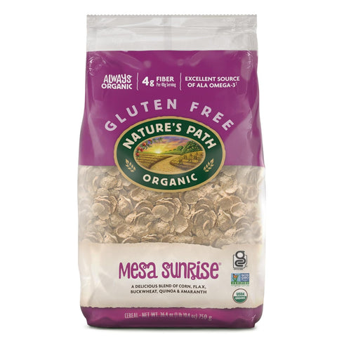 Nature's Path Organic Mesa Sunrise Cereal, 26.4 oz (Pack of 1), Flax