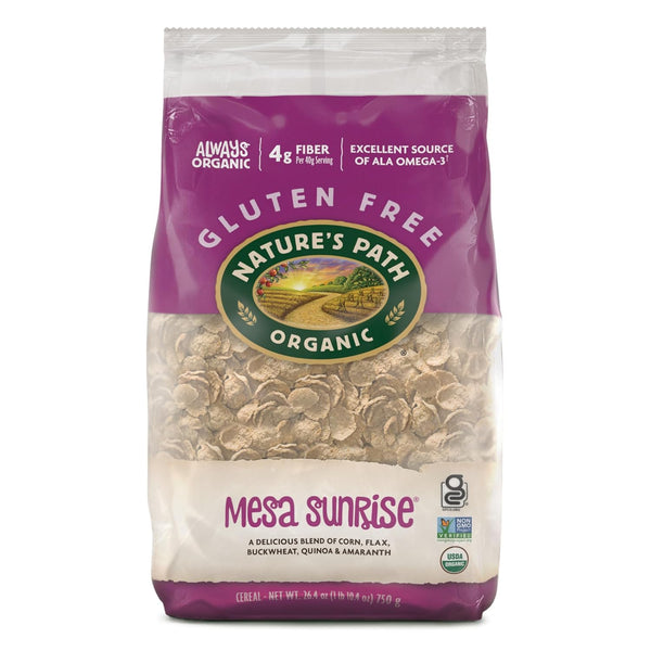 Nature's Path Organic Mesa Sunrise Cereal, 26.4 oz (Pack of 1), Flax