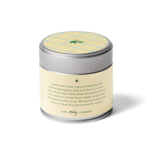 Nami Matcha 30g First Harvest from Yame, Japan Premium Japanese Green Tea Powder Single Origin