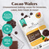 Navitas Organics Cacao Wafers, 8oz, Unsweetened Baking Chocolate, Organic, Non-GMO, Fairtrade, Gluten-Free