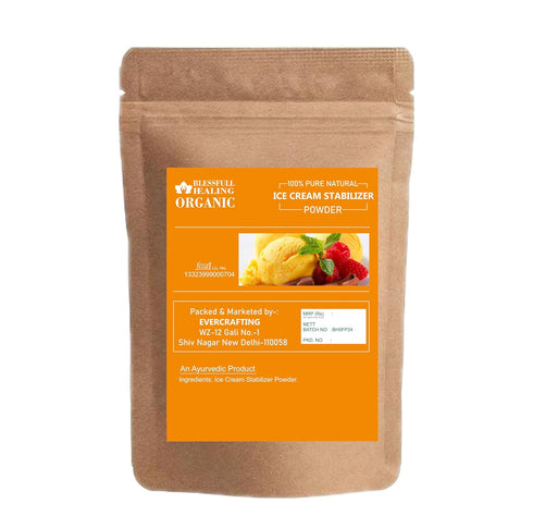 Blessfull Healing 100% 100 3.52 oz Organic Ice Cream Stabilizer Powder Pure Natural Gram /