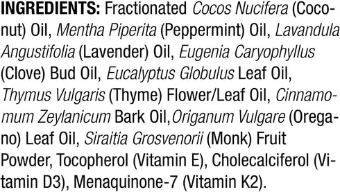 8 oz Nature's Answer PerioBrite Coconut Pulling Oil Liquid