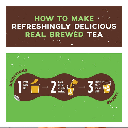 Pack 12 Promise Tea by Java House - Cold-Brewed Tea Concentrate Pods - Ethically Sourced - Green Tea