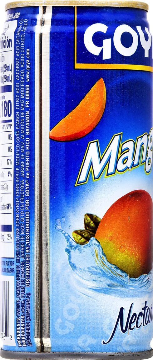 9.6 Oz (Pack 24) Goya Foods Mango Nectar, Fl