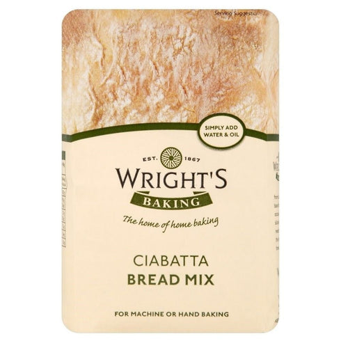 wrights baking Wright's Ciabatta Bread Mix (500g)