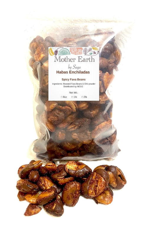 Generic Habas Enchiladas Mexicanas, Toasted Chili Seasoned Fava beans Authentic Mexican Style Premium