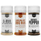 Lillies Q - Rub Trio, BBQ Rub Sampler, Barbeque Rubs & Spices,