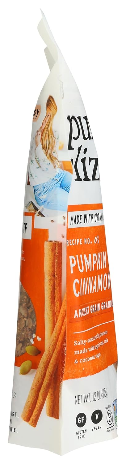 12 Purely Elizabeth, Granola Pumpkin Cinnamon Ancient Grain, Ounce