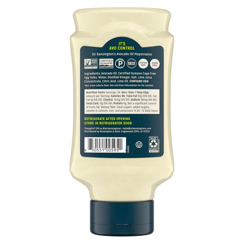 by Sir Kensington's 12 oz Sir Kensington's Mayonnaise Avocado Oil Mayo Keto Diet & Paleo Diet Certified Gluten Free