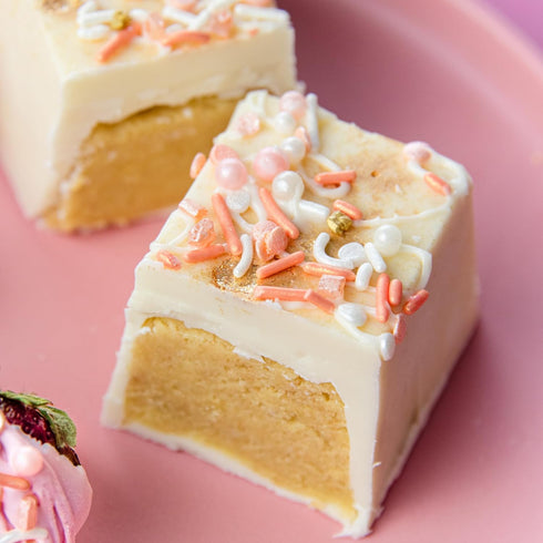 Sweets Indeed Sprinkles - Peach Rose Gold Edible Sprinkle Mix for Cake Decorations, Baking, Ice Cream, Cookies