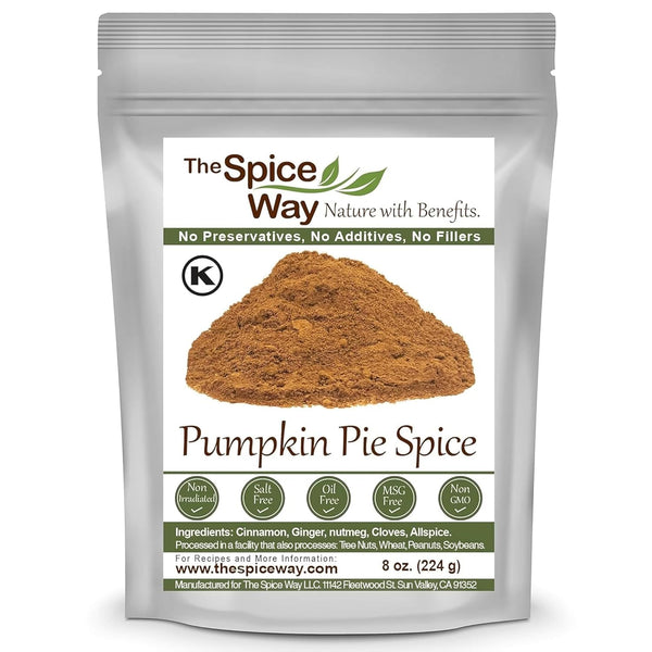 The Spice Way Pumpkin Pie Spice - 8 oz seasoning includes Cinnamon,