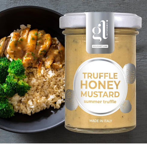 100 (3.52 oz), GL Truffle GOURMET LINE Truffle Honey Mustard, gm Sweet and Savory Condiment, Spreadable, A Fusion