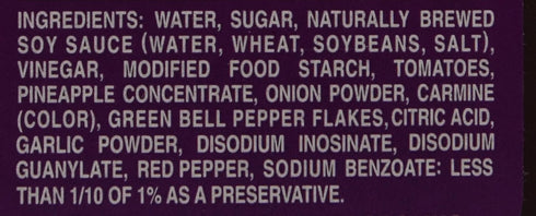 Kikkoman Sweet and Sour Sauce, Organic Dark Red Kidney, 4.67 Pound (1 Pack)