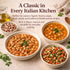 Del Colle (Pack 1) Italian Borlotti Beans Dried Cranberry/Roman Beans, Premium Italian Dry Beans for Cooking, Perfect