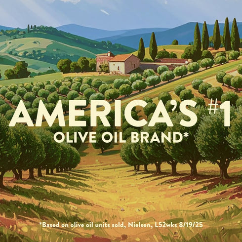 32 Oz Pompeian Rich Taste Olive Oil, High Heat Cooking, Baking & Sauteing, High Smoke Point, Fl