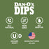 Pack (16 Pack) Packets Dan-Os Dips Variety Ranch, Mexi-Ranch, French Onion & Dill Dip Mixes All-Natural Seasoning Just