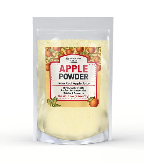 Unpretentious Apple Powder, 2 Pound, Smoothies & Juices, Non-GMO, No Fillers or