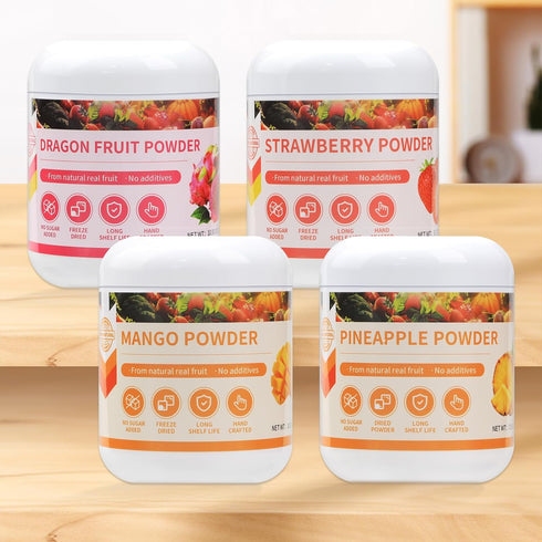 GaoGaoFen Powder,10.9oz/310g,Pink 100% Freeze-Dried Dragon Fruit Pitaya Powder Made with Natural Dragon Fruit,No Sugar