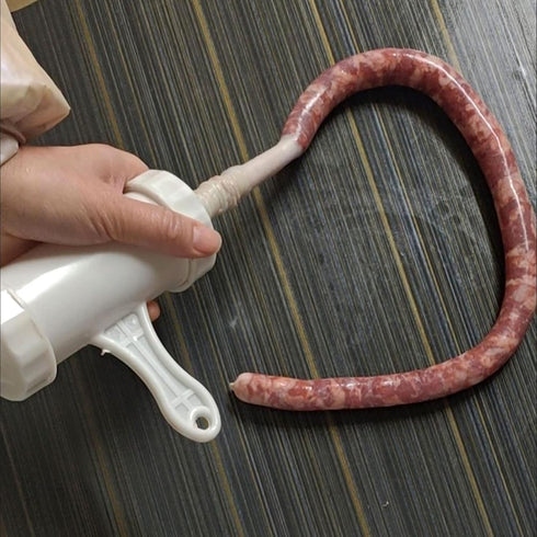 2.5m, 2.8cm) Edible Drying Sausage Casing, Edible Dry Sausage Casing Tube for Flavorous Homemade Sausages Ham