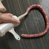 2.5m, 2.8cm) Edible Drying Sausage Casing, Edible Dry Sausage Casing Tube for Flavorous Homemade Sausages Ham