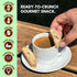 9.9 oz (283g) Tutti Gourmet Gluten Free Pistachio & Cranberry Biscotti, Resealable Cookie Bag Vegan and Halal Snacks
