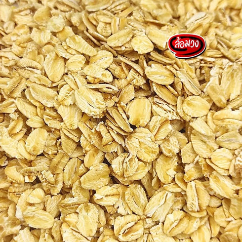 Generic (500g) Premium Raw Oats Whole Grain Rolled Oats for Porridge and Baking Traditional Uncooked Oat Flakes