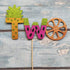 Twotti Frutti Cake Topper, Summer Fruit 2nd Birthday Cake Decor, Pineapple/Watermelon/Orange/Lemon/Strawberry/Banana
