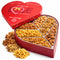 NUT CRAVINGS - Easter Mixed Nuts Heart Shaped Gift Basket, Love in