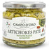 CAMPO D'ORO - Creamy Artichoke and Almond Dip, 6.35 oz, 180 g,
