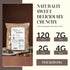 2 lb, Laura's Gourmet Granola Dark Chocolate Crunch, Gluten-Free Oats, Vegan, Dairy & Soy Free Snack, Organic Agave