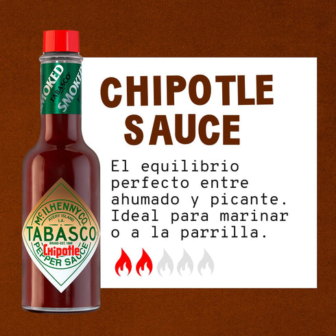 5 oz (Pack 1) TABASCO Brand Chipotle Pepper Sauce, Fl