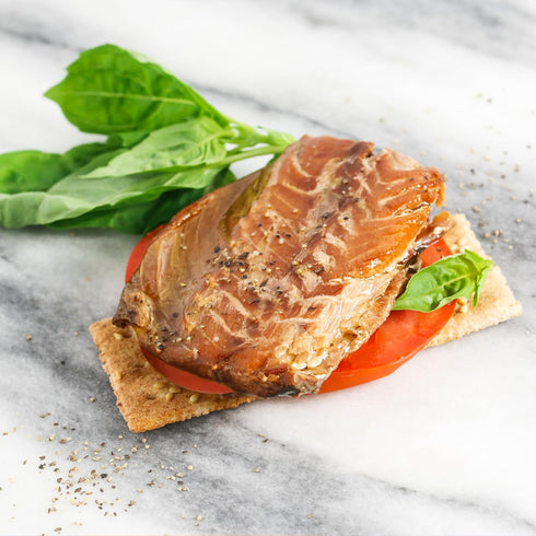 3.9 oz (Pack 1) Wild Planet Wild Smoked Mackerel Fillets in Extra Virgin Olive Oil, Tinned Fish, Canned Salmon