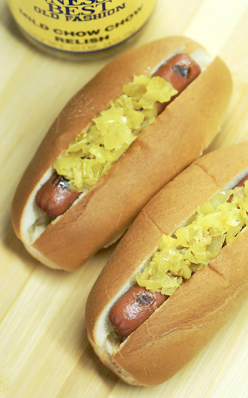 Tennessee's Best Southern Mild and Hot Chow Chow Relish | Handcrafted and Small Batch Made | Sweet, Spicy, Tangy | A