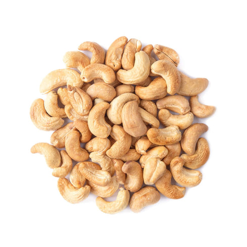 4 Food to Live Dry Roasted Whole Cashews with Himalayan Salt, Pounds Oven Roasted Lightly Salted Fancy Nuts, No Oil