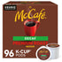 McCafe Premium Roast Decaf Coffee, Single Serve Keurig K-Cup Pods, Decaffeinated, 96