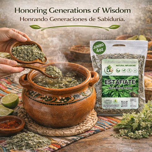(4 oz) 100% Estafiate Herbal Tea Natural Mexican Mugwort (Artemisia ludoviciana) Traditional Vitality & Digestive