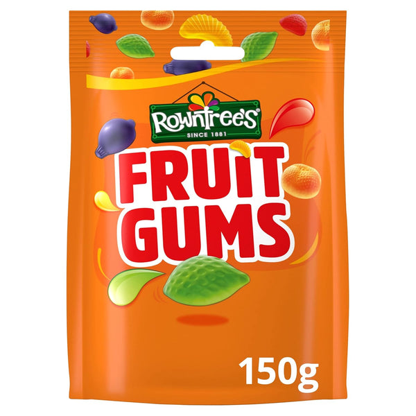 Rowntree's Fruit Gums Sweets, Sharing Pouch, 150 g