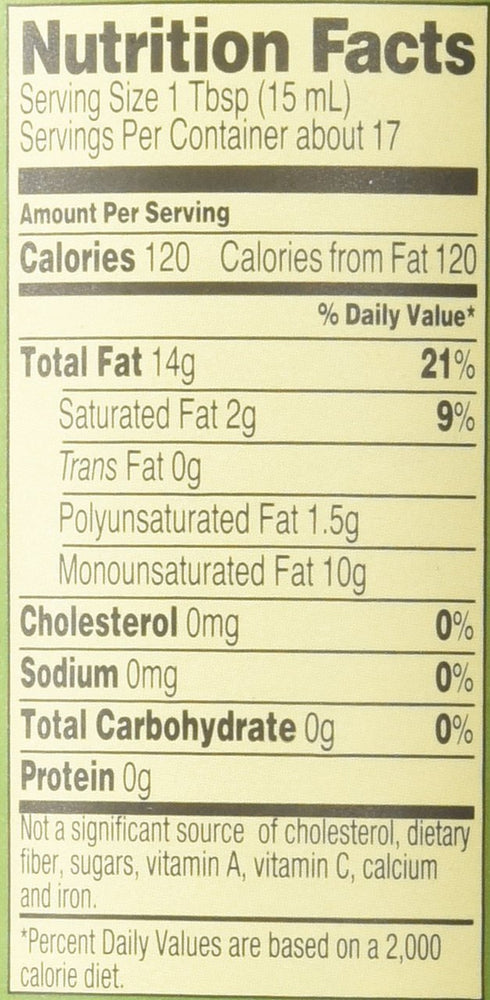 100% (8.5 oz.) Trader Joe's Jose's Organic Spanish Extra Virgin Garlic Flavored Cold Pressed Olive Oil