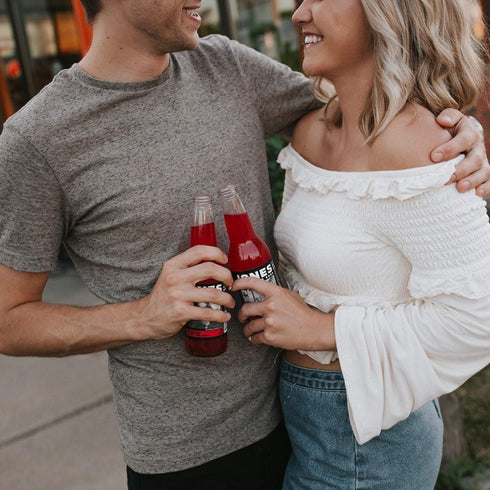 12-Pack 100% 12 Oz Jones Soda Co. Strawberry Lime Flavor | | The Original Craft Soda | Made with Pure, Cane Sugar | Pop
