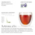 Pack 100 The Republic of Tea - Ginger Peach Black Tea, Caffeinated, Refill of Tea Bags
