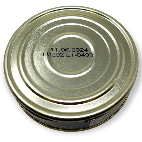 5.6 oz Pack 12, Brivais Vilnis Riga Smoked Sprats in Oil - of Product of Lativa, Kosher Wild Caught Latvian Sprats