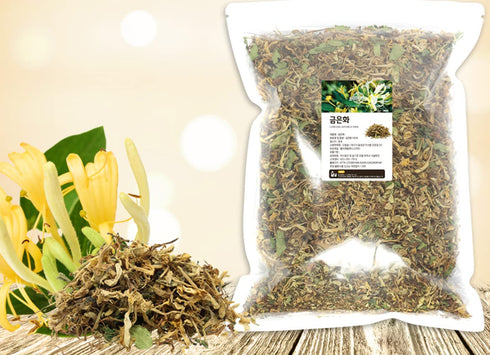 PALPLUS -10.58 (300g) Organic Natural Pure Honeysuckle Flower(Lonicera Japonica) Dried Bulk Herbs Ounce