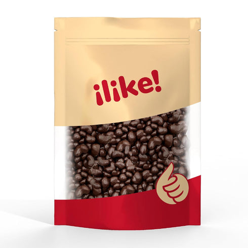 2-Pound Dark Chocolate Covered Cashews Bag | Bulk Dark Chocolate Nuts | Coated Roasted Cashews for Snacking, Gifting