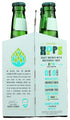 H2OPS (4 Pack) Hop Water - Original Bottle - Zero Calorie, NA Beer, Craft Brewed, Premium Organic Hops, Lightly