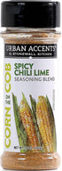 Urban Accents Corn on the Cob Vegetable Seasoning, Chile Lime & Chipotle Parmesan, 2-Pack